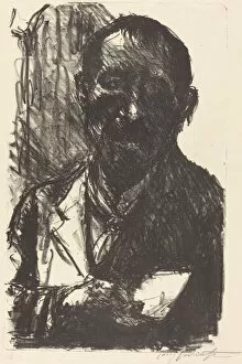 Selbstbildnis 1919 (Self-Portrait 1919), 1919. Creator: Lovis Corinth