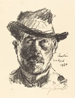 Selbstbildnis (Self-Portrait), 1920. Creator: Lovis Corinth