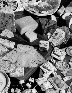 A selection of Danish cheeses, 1963. Artist: Michael Walters