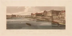 A Selection of Twenty of the Most Picturesque Views in Paris: View of the Louvre &