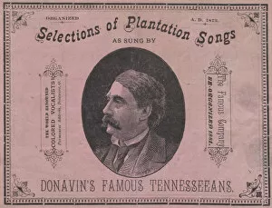 Selections of Plantation Songs As Sung By Donavin's Famous Tennesseeans, 1883