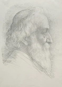 Self-Portrait (10th Plate). Creator: Alphonse Legros (French, 1837-1911)
