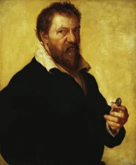 Architect Prints: Self-Portrait, 1540. Creator: Lambert Lombard