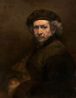 Paul Rembrandt Van Ryn Collection: Self-Portrait, 1659. Creator: Rembrandt Harmensz van Rijn
