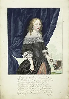 Geesie Ter Burch Prints: Self-portrait, 1661. Creator: Gesina ter Borch