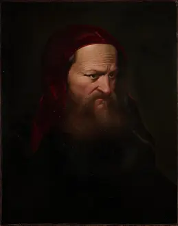 Cellini Prints: Self-portrait, 16th century. Creator: Cellini, Benvenuto (1500-1571)