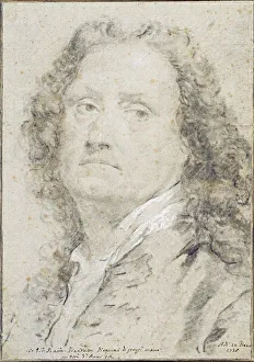 Self-portrait, 1735. Artist: Piazzetta, Gian Battista (1683-1754) Self-portrait, 1735. Artist: Piazzetta, Gian Battista (1683-1754)