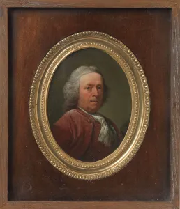 Copper Metal Prints: Self-Portrait, 1750-1798. Creator: Dionys van Nijmegen
