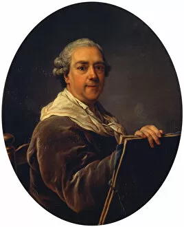 Images Dated 27th July 2010: Self-portrait, 1762. Artist: Carle van Loo