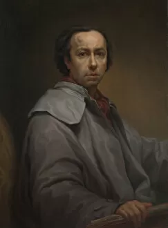 Mengs Gallery: Self-Portrait, 1776. Creator: Anton Raphael Mengs