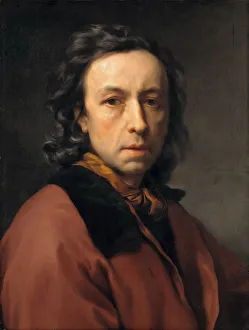 Anton Raphael 1728 1779 Prints: Self-portrait, 1779. Artist: Mengs, Anton Raphael (1728-1779)