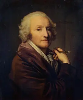 Self Portrait Prints: Self-Portrait, 1780. Creator: Jean-Baptiste Greuze