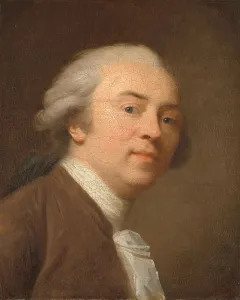 Tischbein Friedrich Prints: Self-portrait, 1782. Creator: Friedrich Tischbein