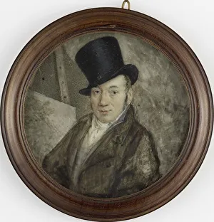 Art History Prints: Self portrait, 1786-1810. Creator: Hermanus Fock