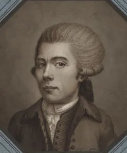 1786 Prints: Self-Portrait, 1786. Creator: Lequeu, Jean-Jacques (1757-1826)