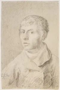 Caspar David Friedrich Gallery: Self-Portrait, 1800. Artist: Friedrich, Caspar David (1774-1840)