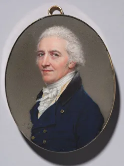 Early 19th Century Prints: Self-Portrait, 1802. Creator: John I Smart (British, 1741-1811)