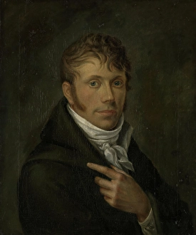 Jacob Munch Prints: Self-Portrait, 1809. Creator: Jacob Munch