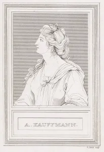 Engraving And Etching Prints: Self portrait, 1811. Creator: Angelica Kauffman