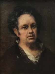 Open Collar Prints: Self-Portrait, 1815 (1939). Artist: Francisco Goya