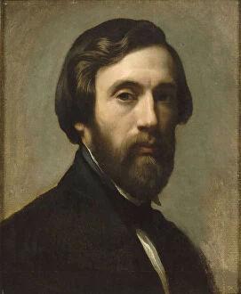 Images Dated 10th December 2014: Self-Portrait, 1841. Artist: Gleyre, Charles (1808-1874)