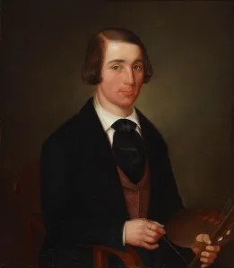 Erik Johan Lofgren Prints: Self-Portrait, 1847. Creator: Erik Johan Lofgren