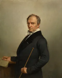 Sketch Book Prints: Self Portrait, 1854. Creator: Francois-Joseph Navez