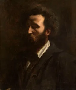 Petit Palais Gallery: Self-Portrait, 1857. Creator: Puvis de Chavannes, Pierre Cecil (1824-1898)