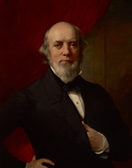 Harding Charles Prints: Self-Portrait, 1859. Creator: Chester Harding