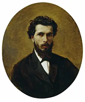 Academic Prints: Self-Portrait, 1865. Creator: Nikolay Koshelev