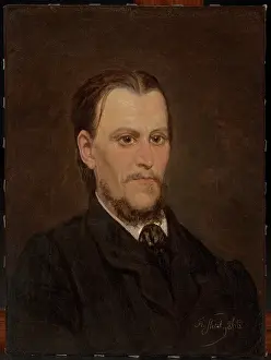 1866 Prints: Self-Portrait, 1866. Creator: Francisek Streitt