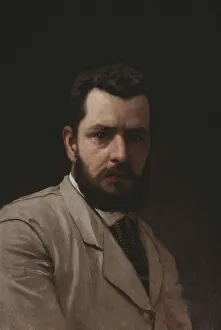 Briullov Prints: Self-Portrait, 1880s