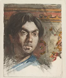 Rijksmuseum Collection: Self-Portrait, 1881. Creator: Toorop, Jan (1858-1928)