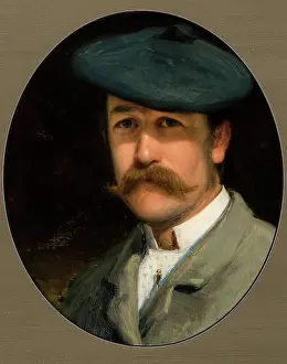 1882 Prints: Self Portrait, 1882. Creator: Joseph Farquharson