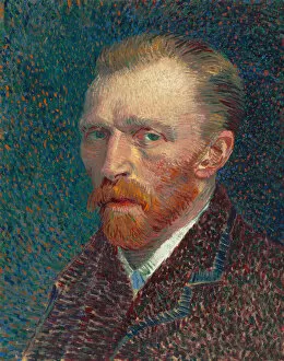 Van Gogh Vincent Gallery: Self-Portrait, 1887. Creator: Vincent van Gogh