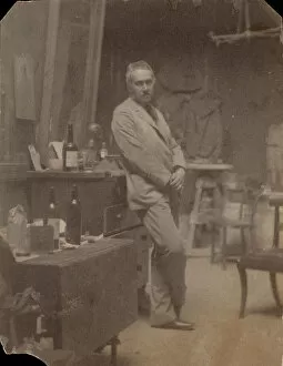 Images Dated 29th September 2020: Self-Portrait, 1889-94. 1889-94. Creator: Thomas Eakins