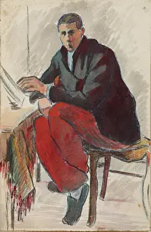 Self Portrait Prints: Self-portrait, 1890. Creator: Ibels, Henri Gabriel (1867-1936)