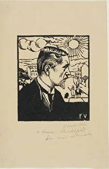 Self-Portrait, 1891. Creator: Félix Vallotton