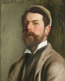 1892 Gallery: Self-Portrait, 1892. Creator: Sargent, John Singer (1856-1925)