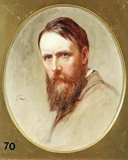 Reid George Prints: Self Portrait, 1894. Creator: George Reid