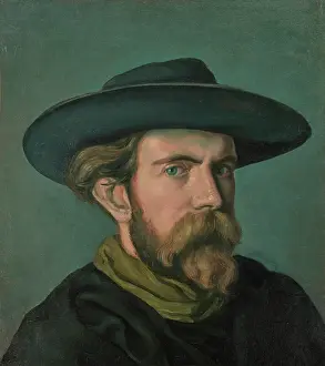 Bernard Prints: Self-portrait, 1897. Creator: Bernard, Emile (1868-1941)