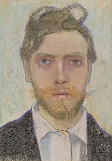 Exhausted Prints: Self-Portrait, 1897. Creator: Stanislaw Wyspianski