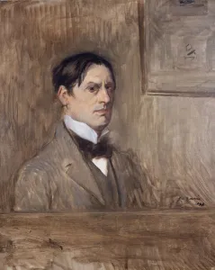 Petit Palais Gallery: Self-Portrait, 1898. Creator: Forain, Jean-Louis (1852-1931)