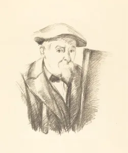 Zanne Collection: Self-Portrait, 1898. Creator: Paul Cezanne