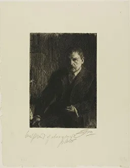 Self-Portrait 1904 I, 1904. Creator: Anders Leonard Zorn