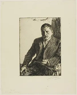 Self-Portrait 1904 II, 1904. Creator: Anders Leonard Zorn