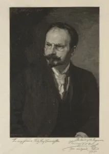 Henry Wolf Prints: Self-Portrait, 1905. Creator: Henry Wolf (American, 1852-1916)