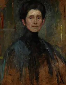 1906 Prints: Self-Portrait, 1906. Creator: Olga Boznanska