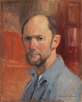 Self-Portrait, 1910-1925. Creator: Werner von Hausen