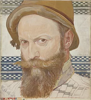 Schwitzerland Collection: Self-Portrait, 1911. Creator: Bieler, Ernest (1863-1948)